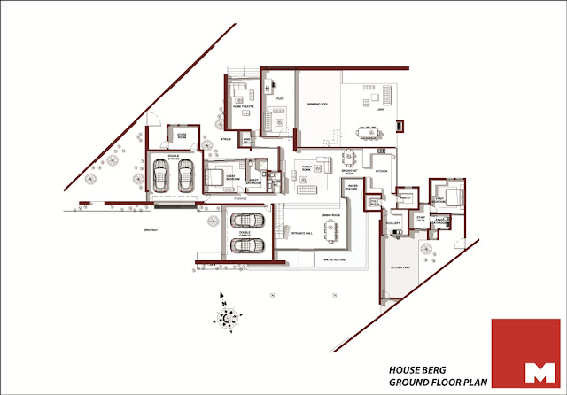 Ber House ground floor floor plan