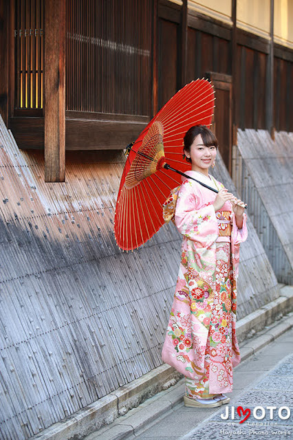 京都で成人式の前撮り撮影