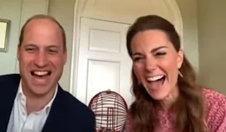 Duke and Duchess of Cambridge virtual meeting
