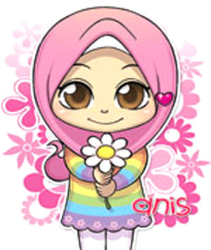 Koleksi Gambar Kartun Comel 2012 Muslimah Muslim  Share 