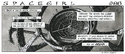 Spacegirl #86 by Travis Charest