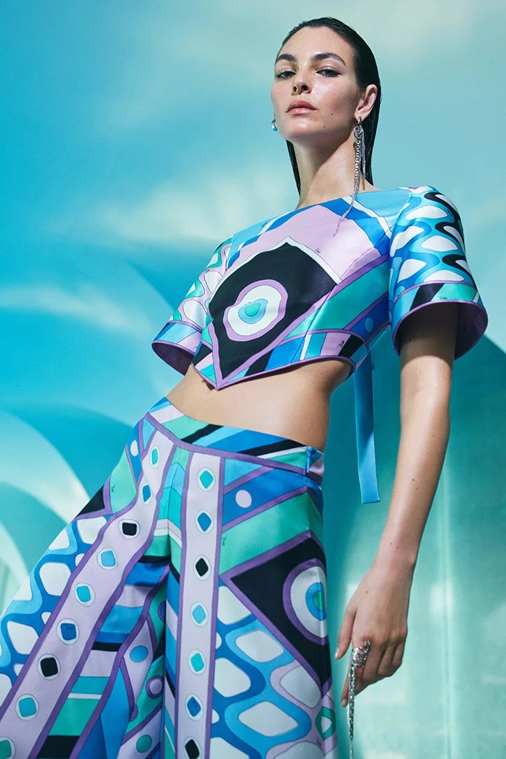 Pucci's Very Vivara 2024 Collection Campaign Starring Vittoria Ceretti