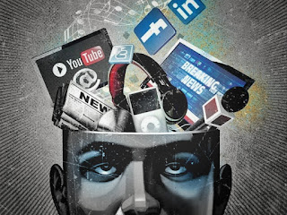 Pros and cons of using social media, social media cartoons