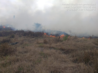 Temukan Titik Hotspot di Tanggo, Kapolsek Ranah Batahan Himbau Warga Tak Buka Lahan Dengan Cara Dibakar