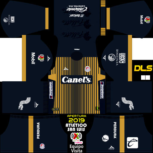 kit dls san luis femenil 2019