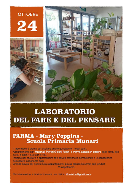 Poster Laboratorio del fare e del pensare