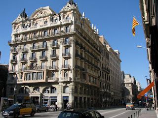 Caminhando pela cidade de Barcelona