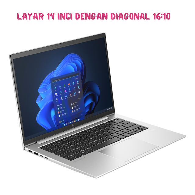 Laptop komersial HP