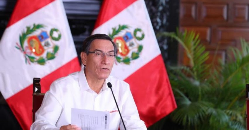 Presidente Martín Vizcarra anunció las últimas medidas adoptadas en el noveno día del estado de emergencia nacional