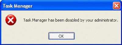 حل مشكلة تم تعطيل إدارة المهام من قبل المسؤول task manager is disabled by administrator 