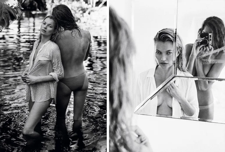 Kate Moss and Daria Werbowy get intimate for Equipment Spring 2016 Campaign