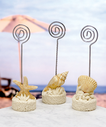 Affordable beach design wedding favors will get your guests smiling