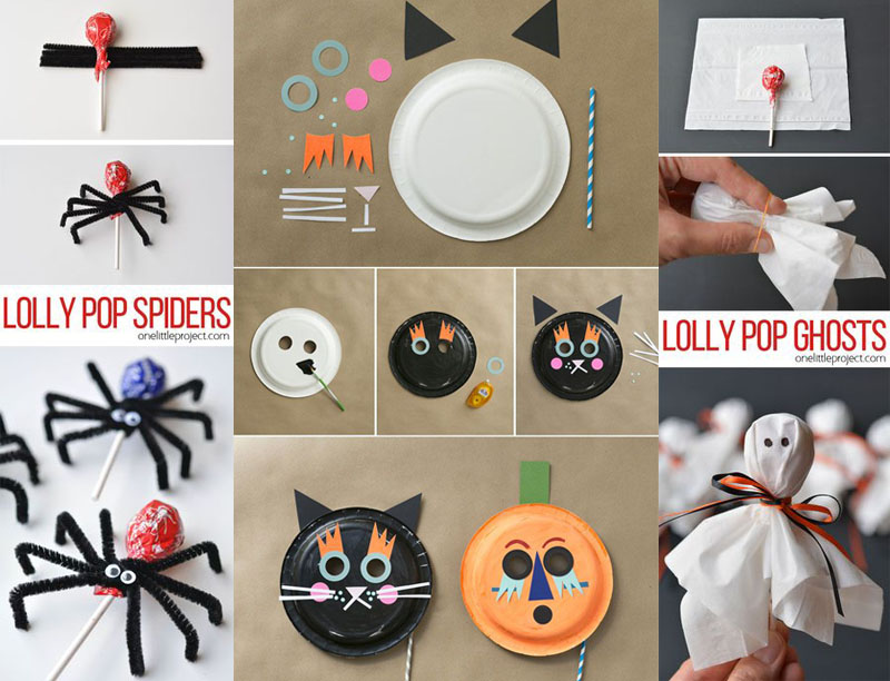 lly pop spiders and gosh on halloween