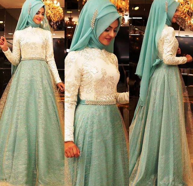 Inspirasi Gaun Muslimah Cantik dan Trendy 2001614