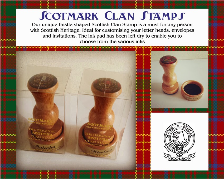  Custom Stamps Online - Scottish Clan Stamps