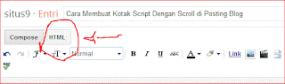 gambar Kotak Script Dengan Scroll