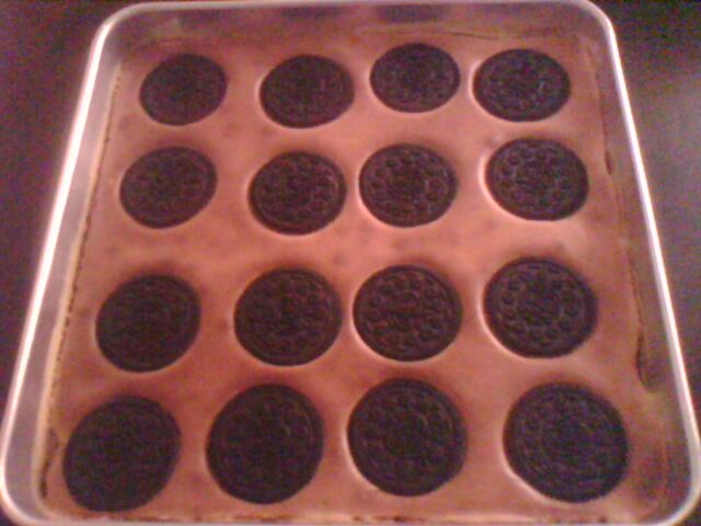 Baked and Bites: Kek lapis Oreo