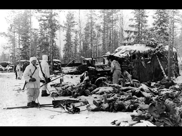 8 January 1940 worldwartwo.filminspector.com Soviet dead Suomussalmi