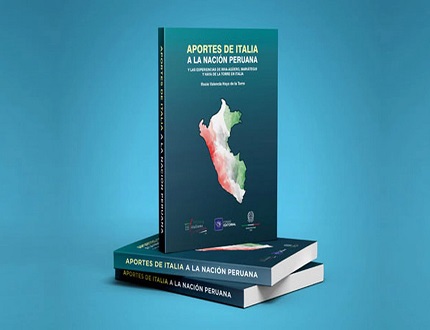 Presentarán libro “Aportes de Italia a la nación peruana” de Rocío Valencia Haya de la Torre