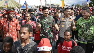 TNI dan Polri Selalu Hadir Ditengah-Tengah Masyarakat