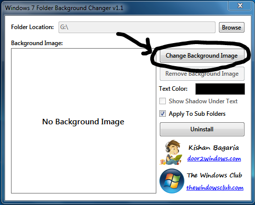 Cara Membuat Background Folder atau Flashdisk di Windows 7