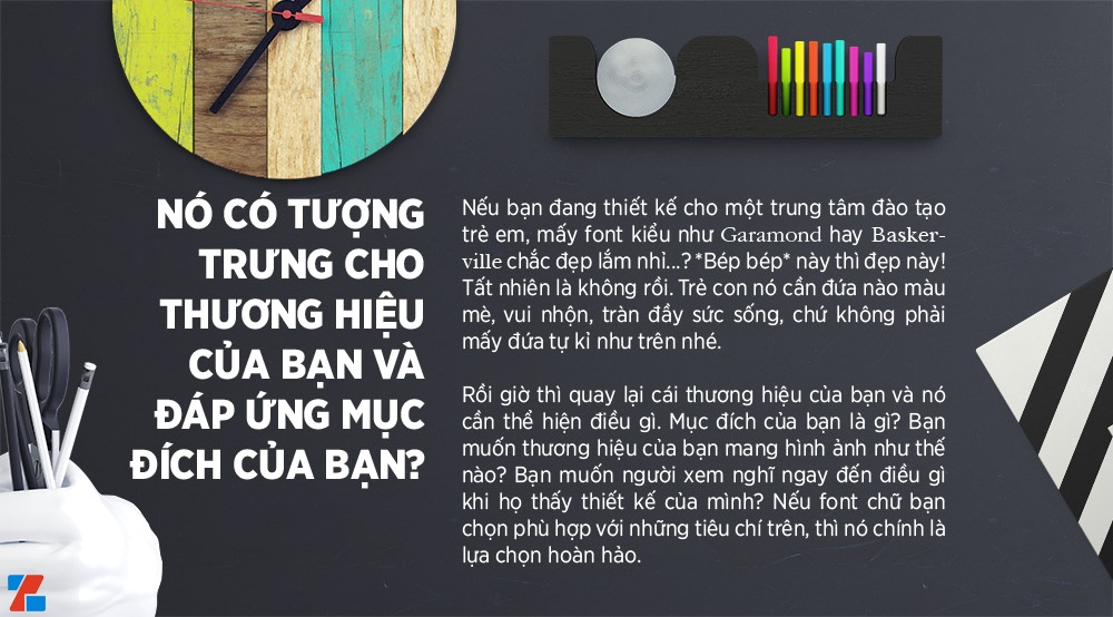 iZdesigner.com - Cách chọn Font chữ cho thiết kế đồ họa đẹp - The Typeface