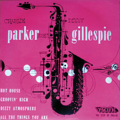 Jazz album cover design - Parker & Gillespie
