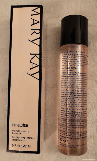 zadná strana flakóna Mary Kay TimeWise tonikum