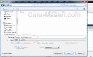 file yang sudah fix dari error