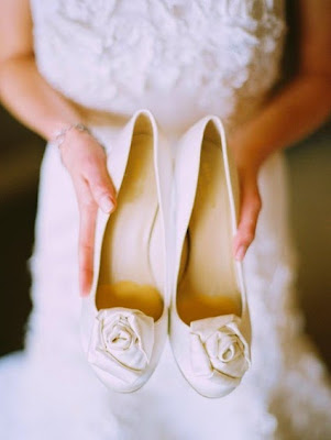 White Wedding Shoes