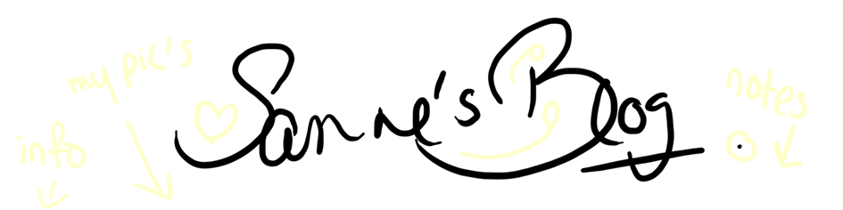Sanne's Blog