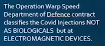 Covid injections are electromagnetic devices…