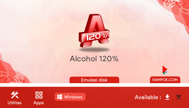 Free Download Alcohol 120% 2.1.1.422 Full Repack Silent Install Rampoe