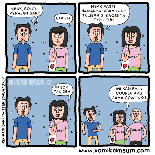 Komik Dimsum - Boleh Kenalan?