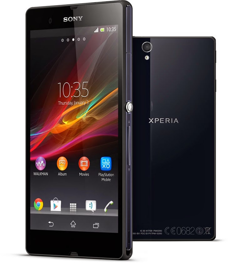 spesifikasi dan harga Sony Xpeia Z