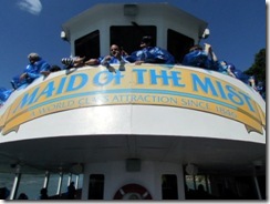 From the bow of the boat