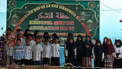 Taman Pendidikan AL-QUR'AN An-Nur Gelar Khotmil Qur'an Angkatan ke-6 Berjalan Sukses