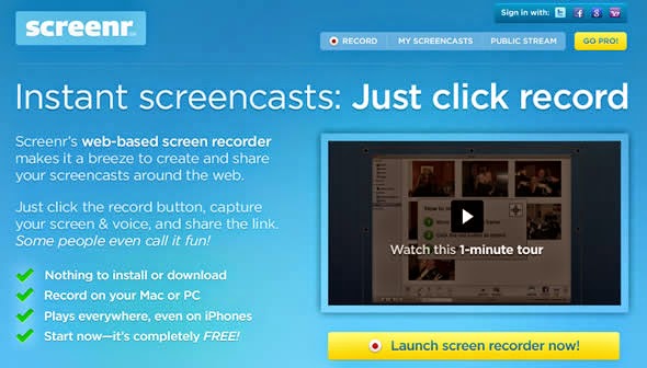 Scrennr: logiciel gratuit de capture d’écran vidéo