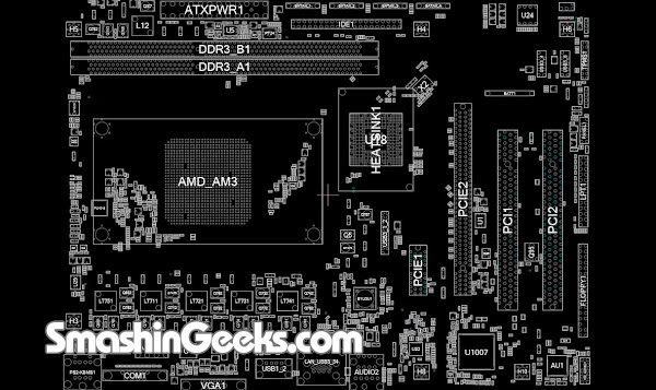 Free ASRock N68 GS4 USB3 FX REV. 1.02 70 MXGT40 A03 Schematic Boardview