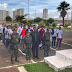 Jovens de Samambaia dispensados do serviço militar fazem juramento à bandeira