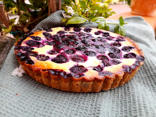 blueberry tart