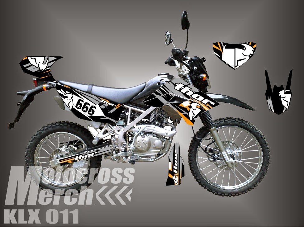  STRIPING  DECAL STIKER MOTOR CUSTOM  decal klx 150 