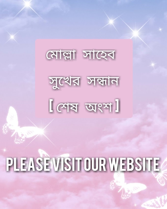 গল্প: মোল্লা সাহেব - সুখের সন্ধান (শেষ অংশ)