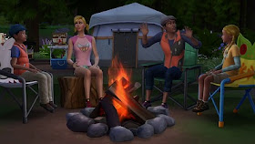 The Sims 4 (Game): 'Outdoor Retreat' Trailer - Screenshot