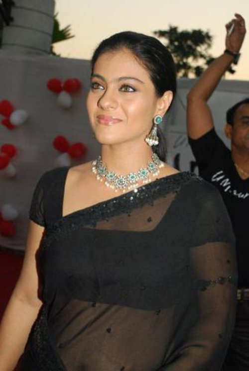 images of kajol in saree. Bollywood Actresses In Sarees