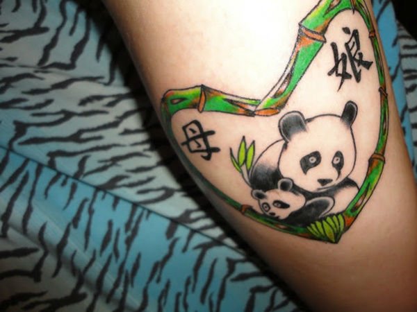 Adoráveis tatuagens de Pandas para inspirar os fãs desses adoráveis animais