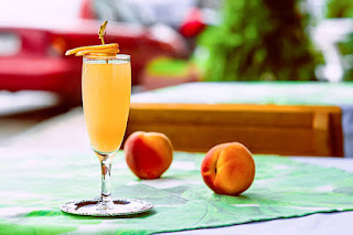 Summer Peach Sparkler Recipe | Fresh and Refreshing Drink Recipe