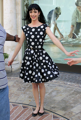 Krysten Ritter Print Dress