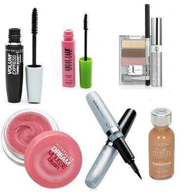 Drugstore brand makeup