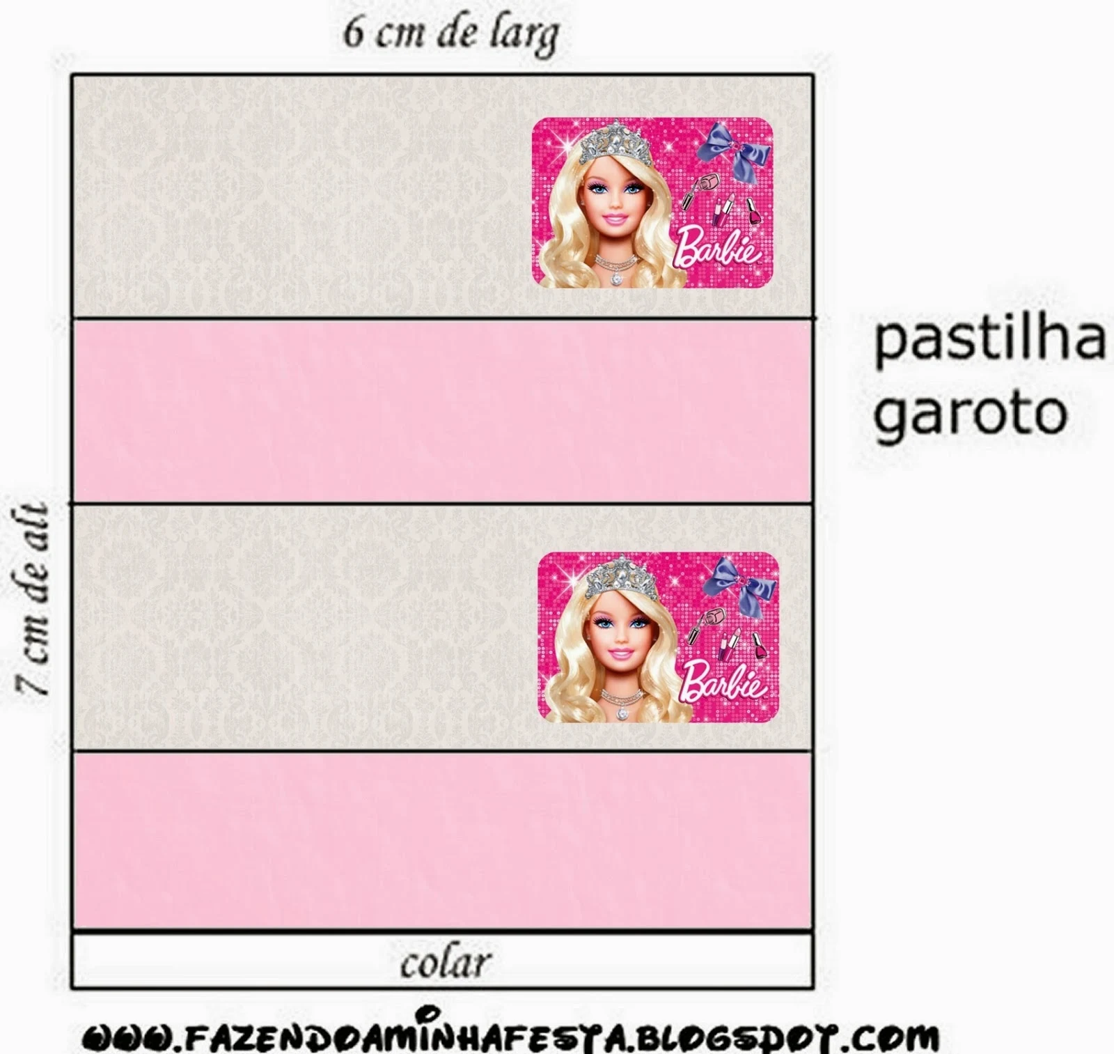   Barbie Life Style Free Printable Labels.